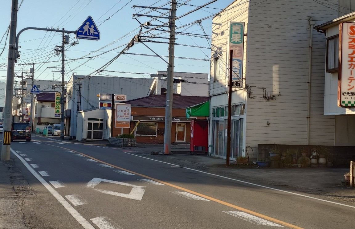 写真1-1-2　森松商店街の様子